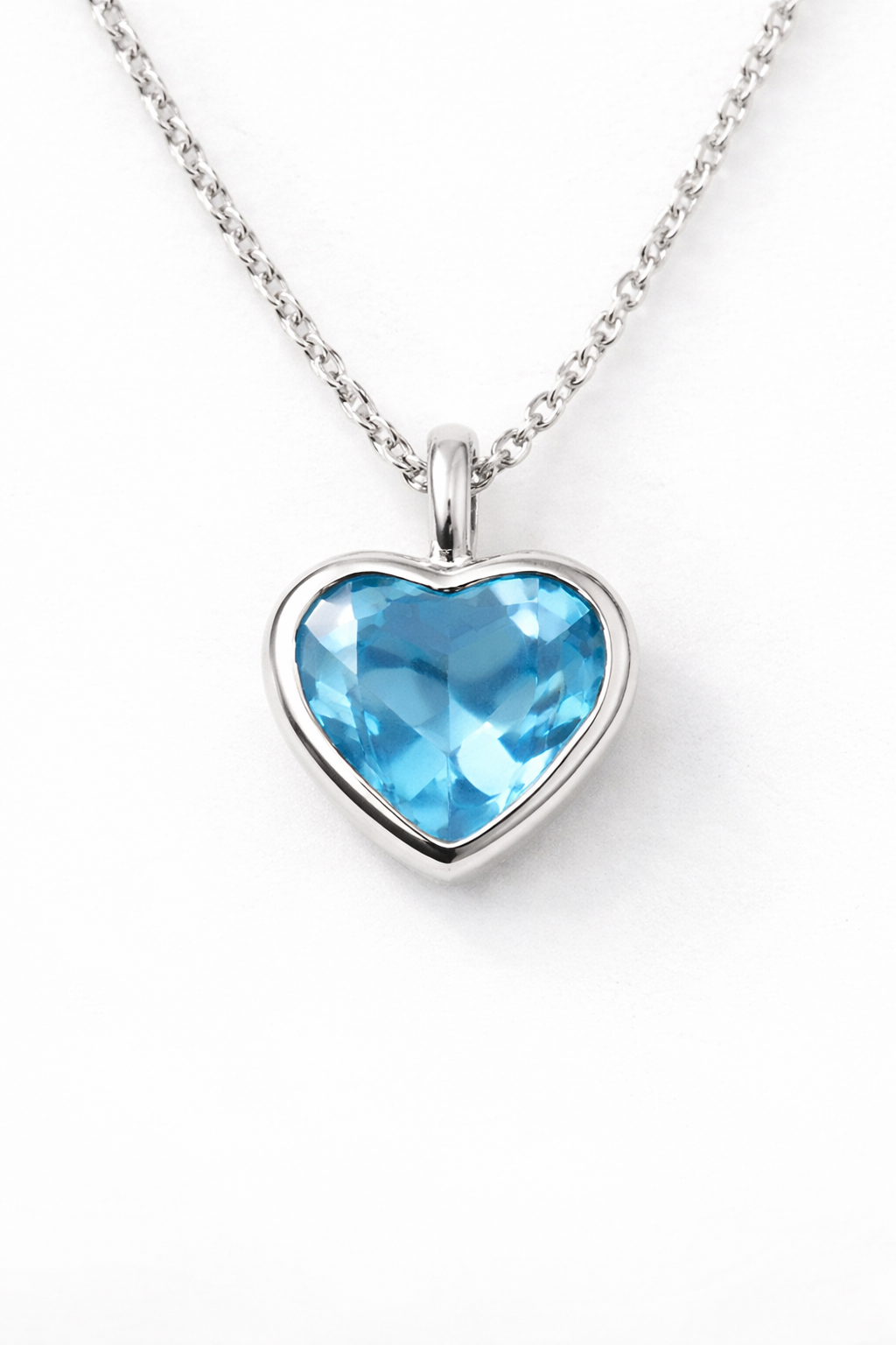 Colar Luz Coração em Prata 925