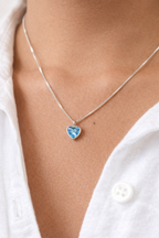 Colar Luz Coração em Prata 925