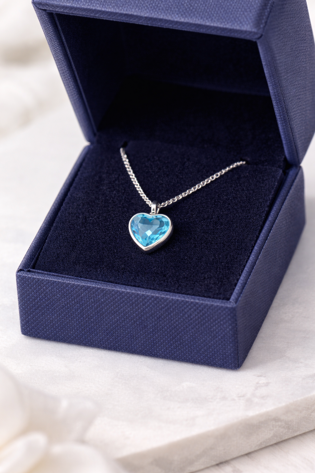 Colar Luz Coração em Prata 925