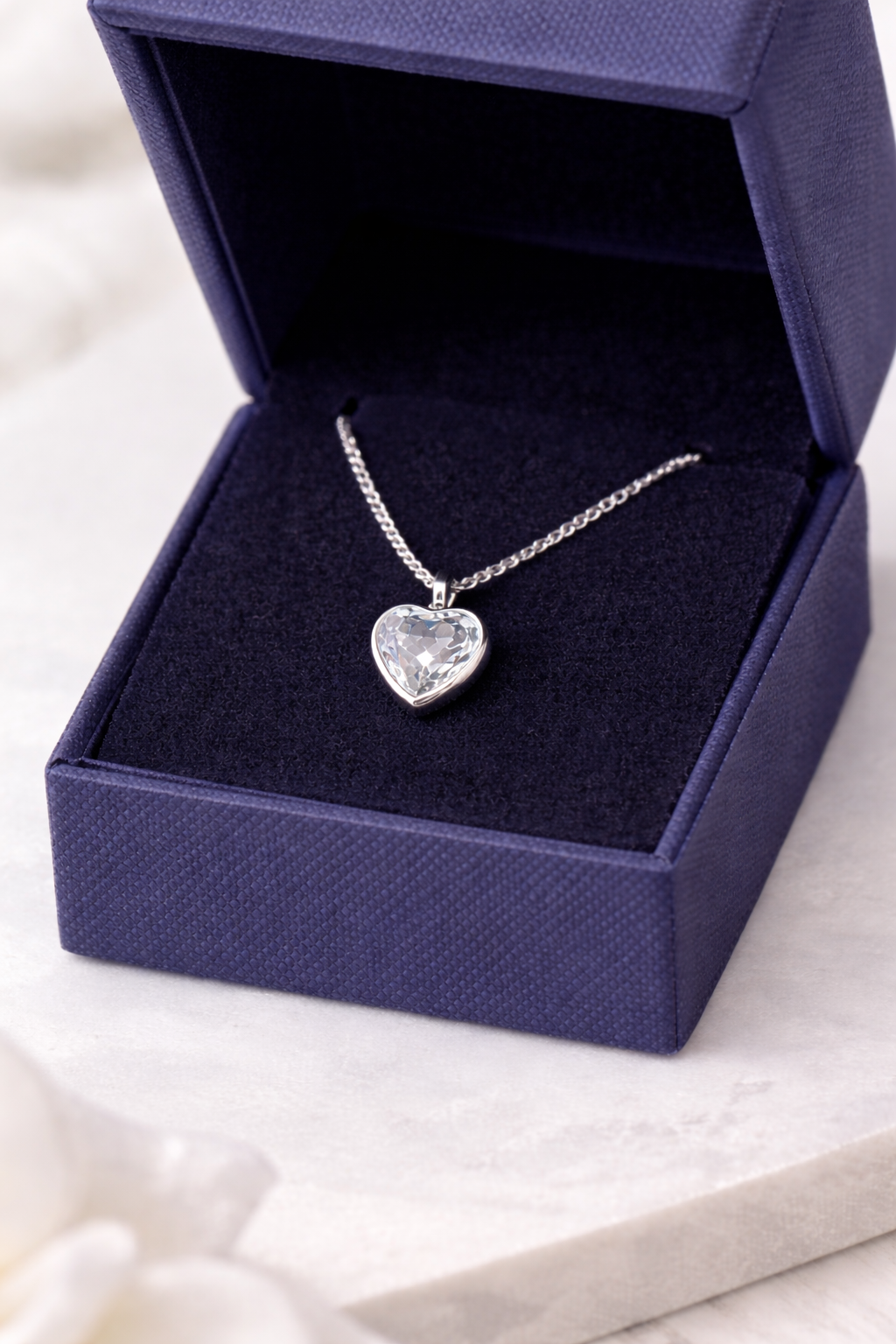 Colar Luz Coração em Prata 925