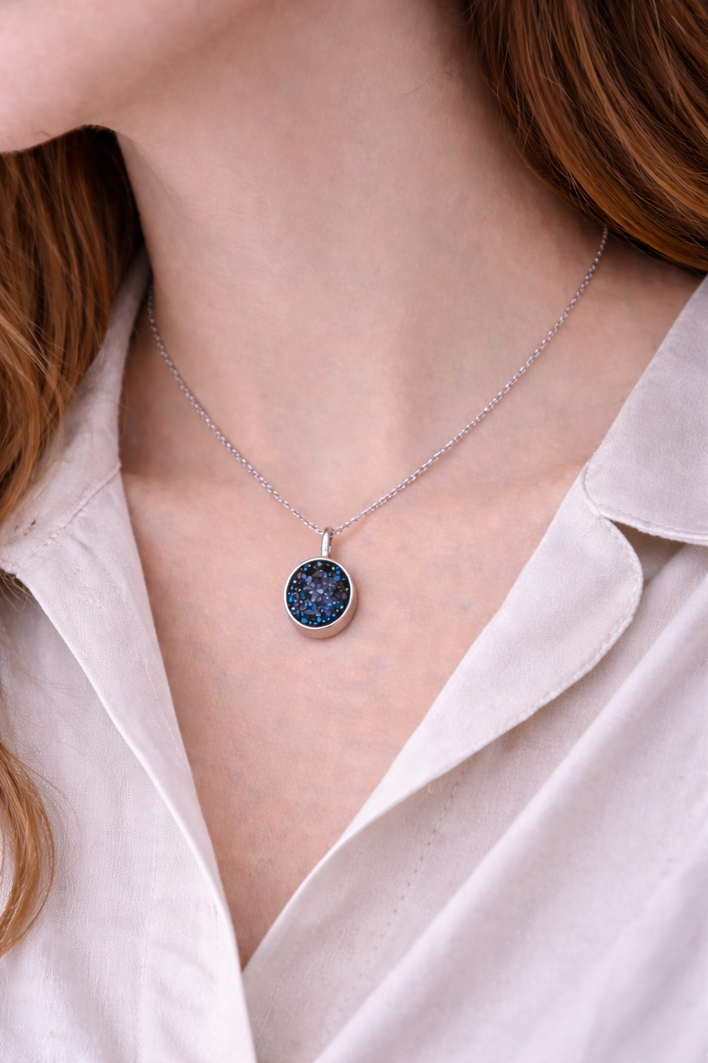 Colar Estrela do Céu em Prata 925