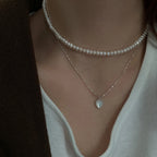 Colar Pingente Coração em Prata 925