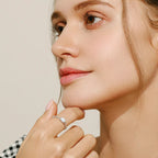 Anel Feminino em Prata 925 Opala Natural Oval